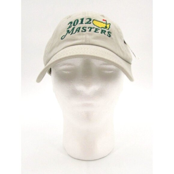 2012 Masters Golf Hat Adjustable Strap American Needle Slouch Cap Augusta NWT - Picture 1 of 14